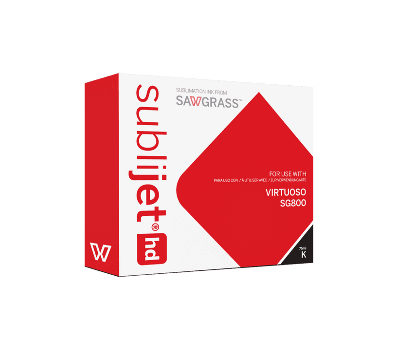 VIRTUOSO SG800 SUBLIMATION INK - SUBLIJET HD EXTENDED CAPACITY INK CARTRIDGES (One Full Kit) - www.allprintheads.com